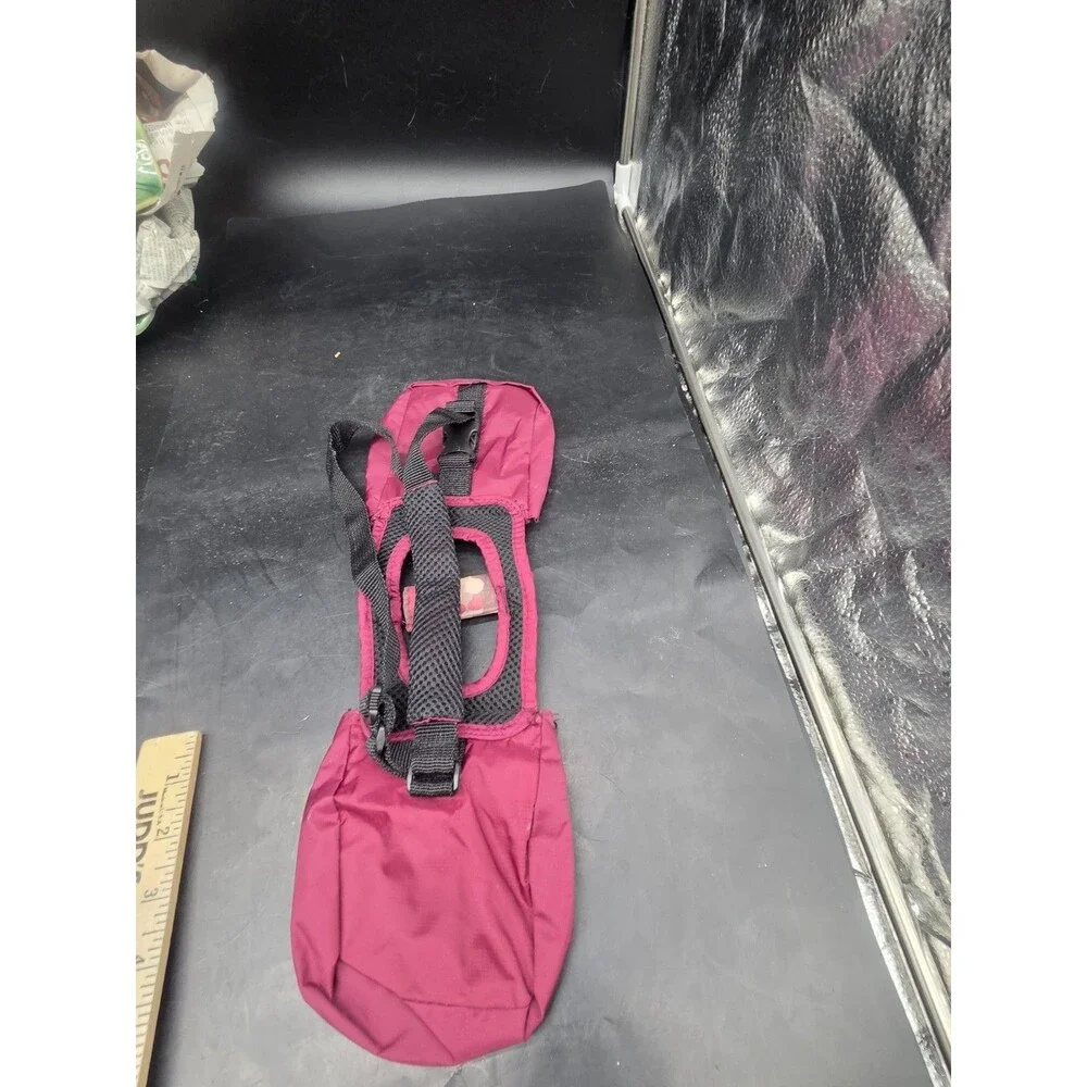 Outward Hound Quick Release Backpack Small Dog Travel Gear Red